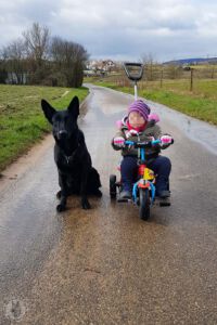 Ausfahrt mit unserer Tochter